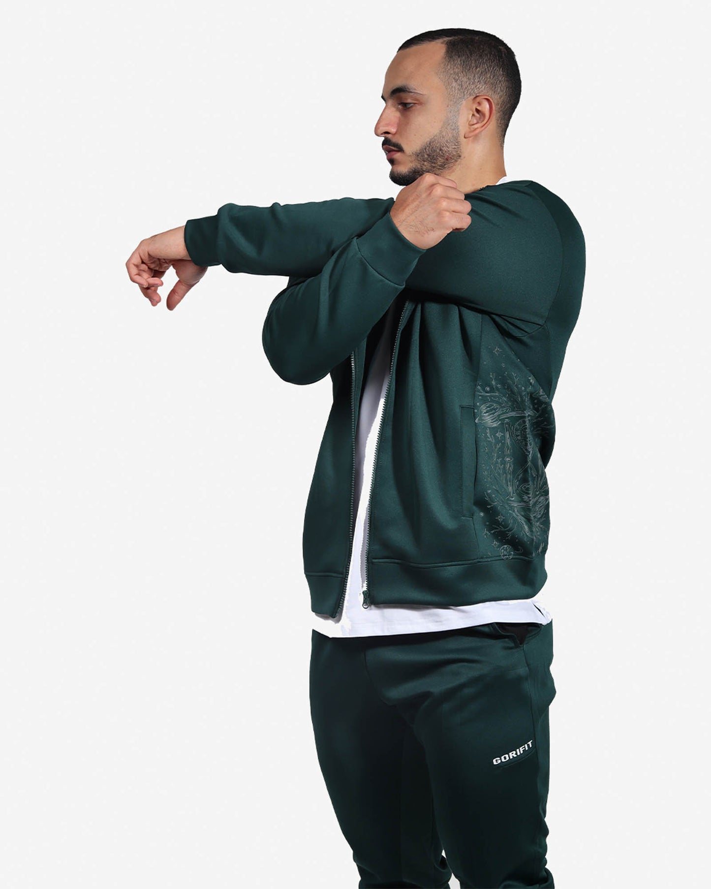 Eternal Flow Green hoodie
