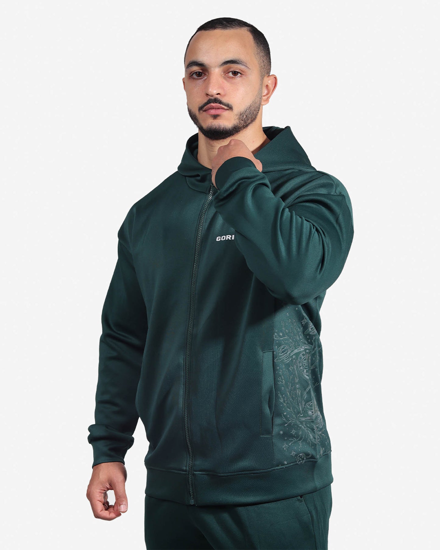 Eternal Flow Green hoodie