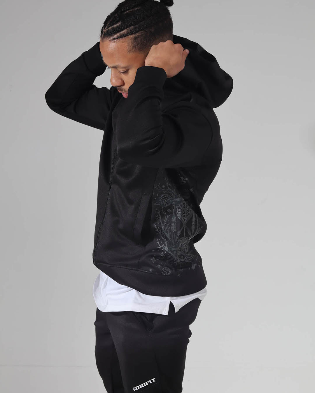 Eternal Flow Black Jacket