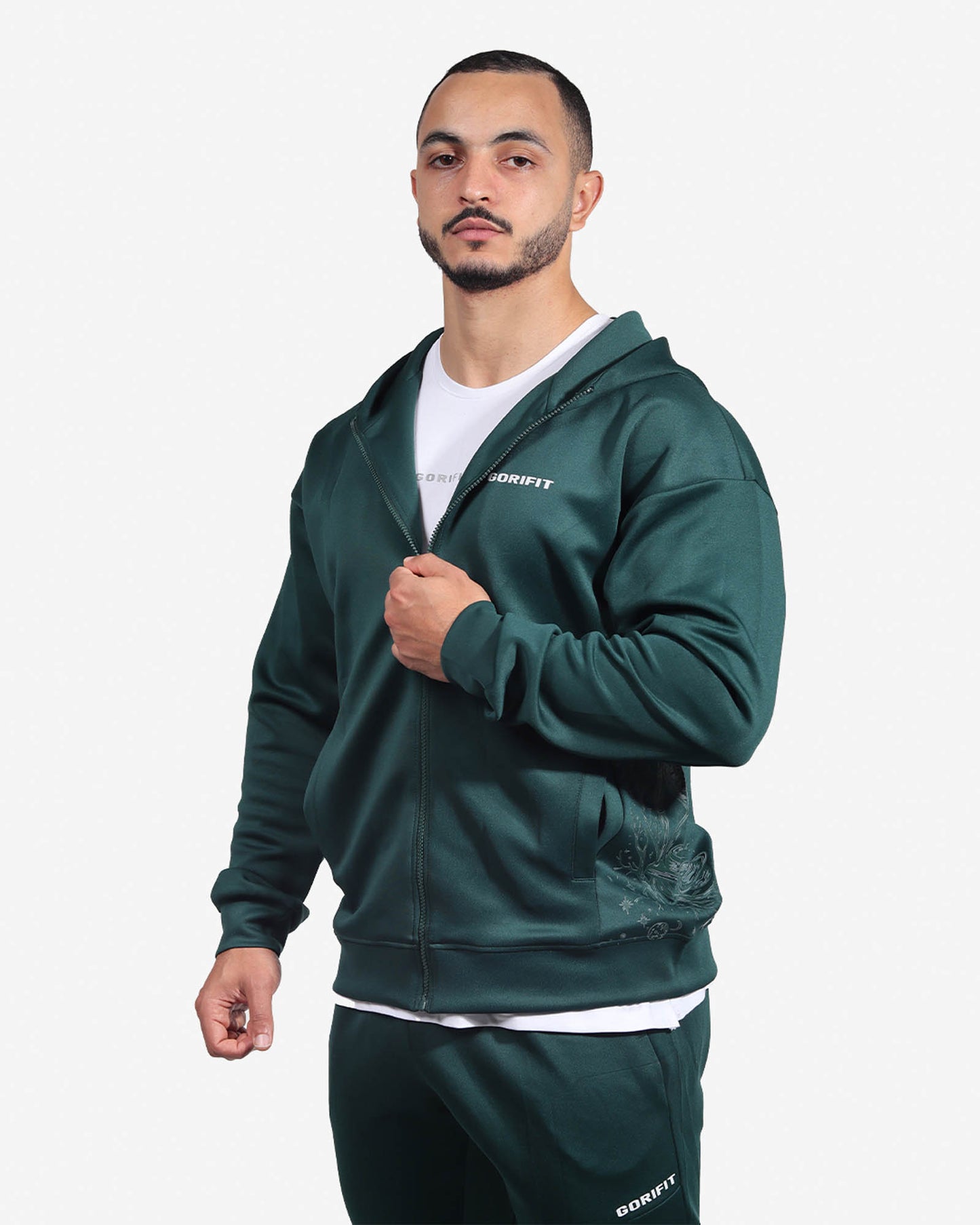 Eternal Flow Green hoodie