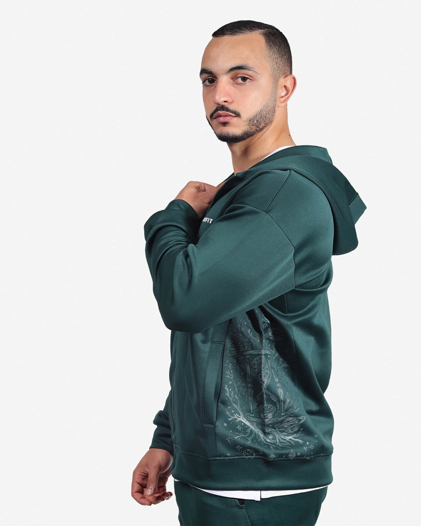 Eternal Flow Green hoodie