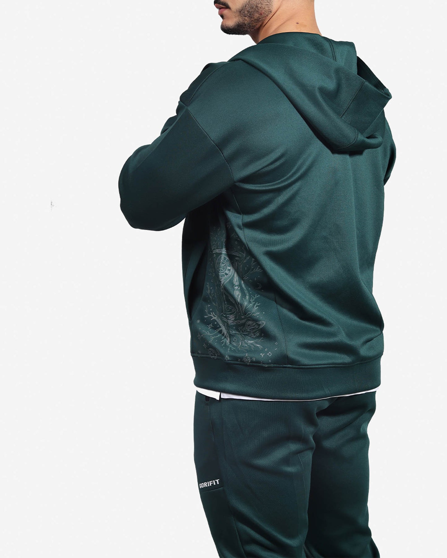 Eternal Flow Green hoodie