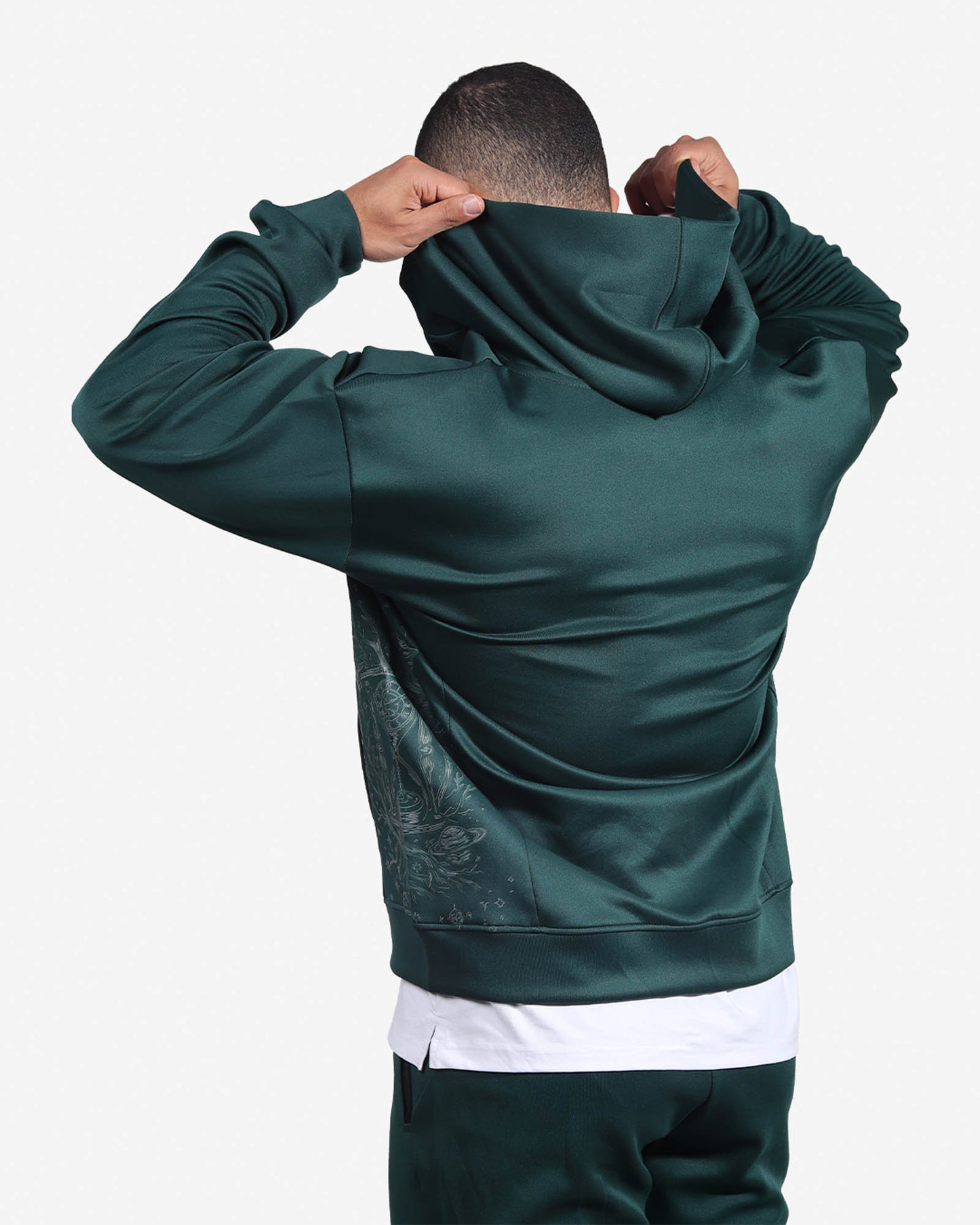 Eternal Flow Green hoodie