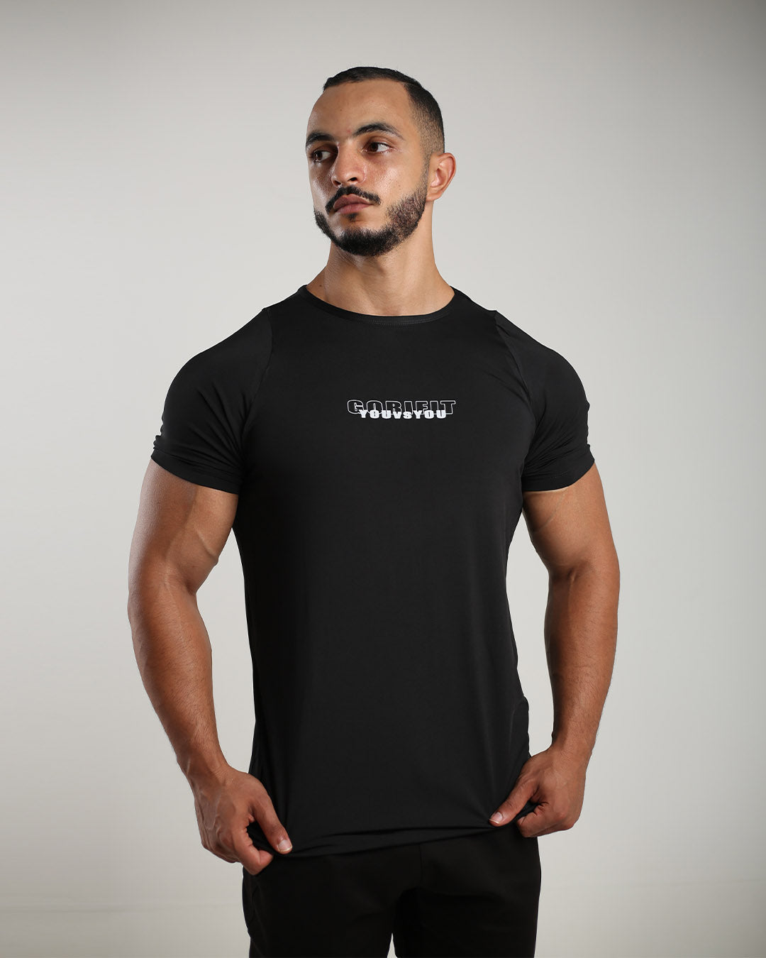 FIT CORE BLACK SHIRT