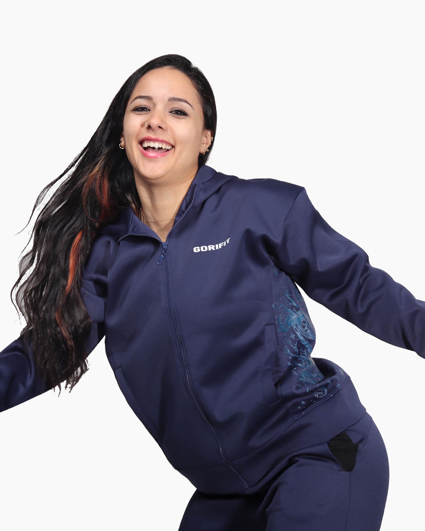 Eternal Flow Blue Jacket (women)