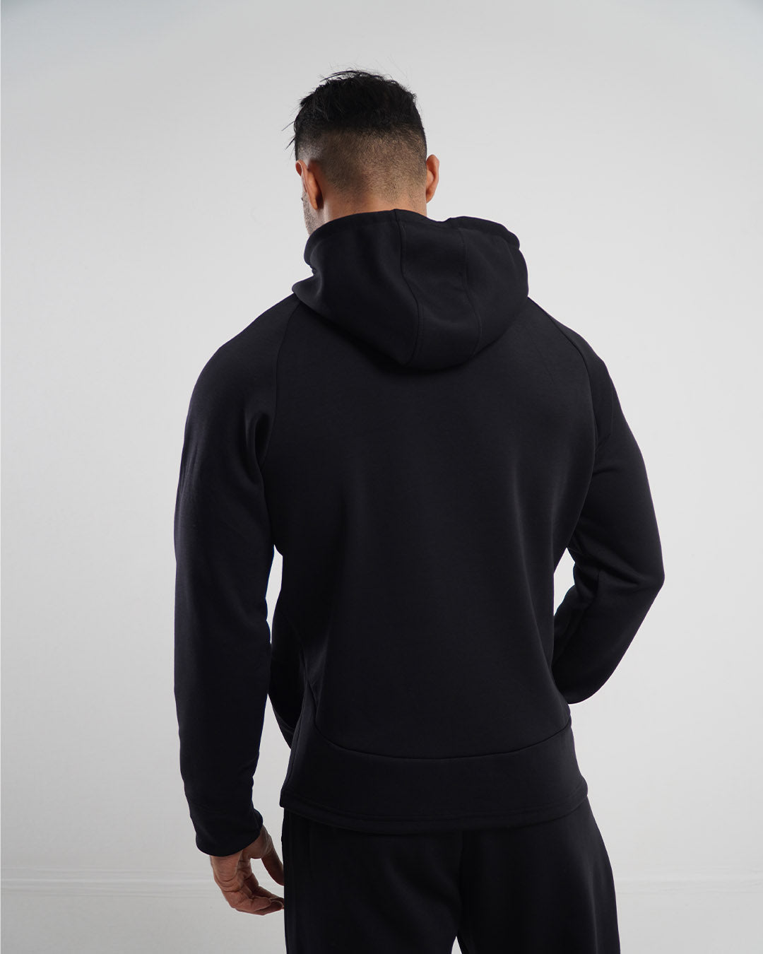 Performance Quarter-Zip Hoodie (Black)