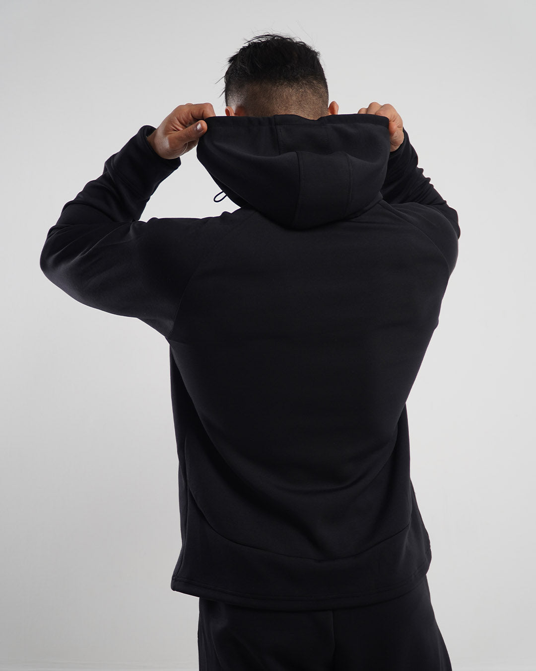 Performance Quarter-Zip Hoodie (Black)