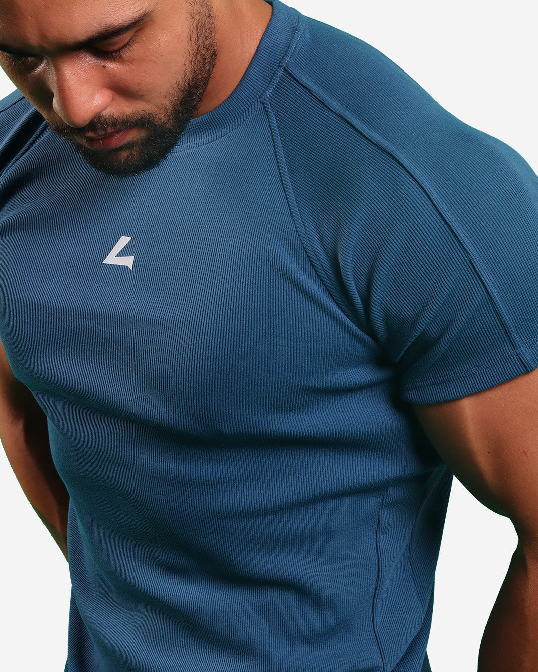 STEEL BLUE RIBTECH T-shirt