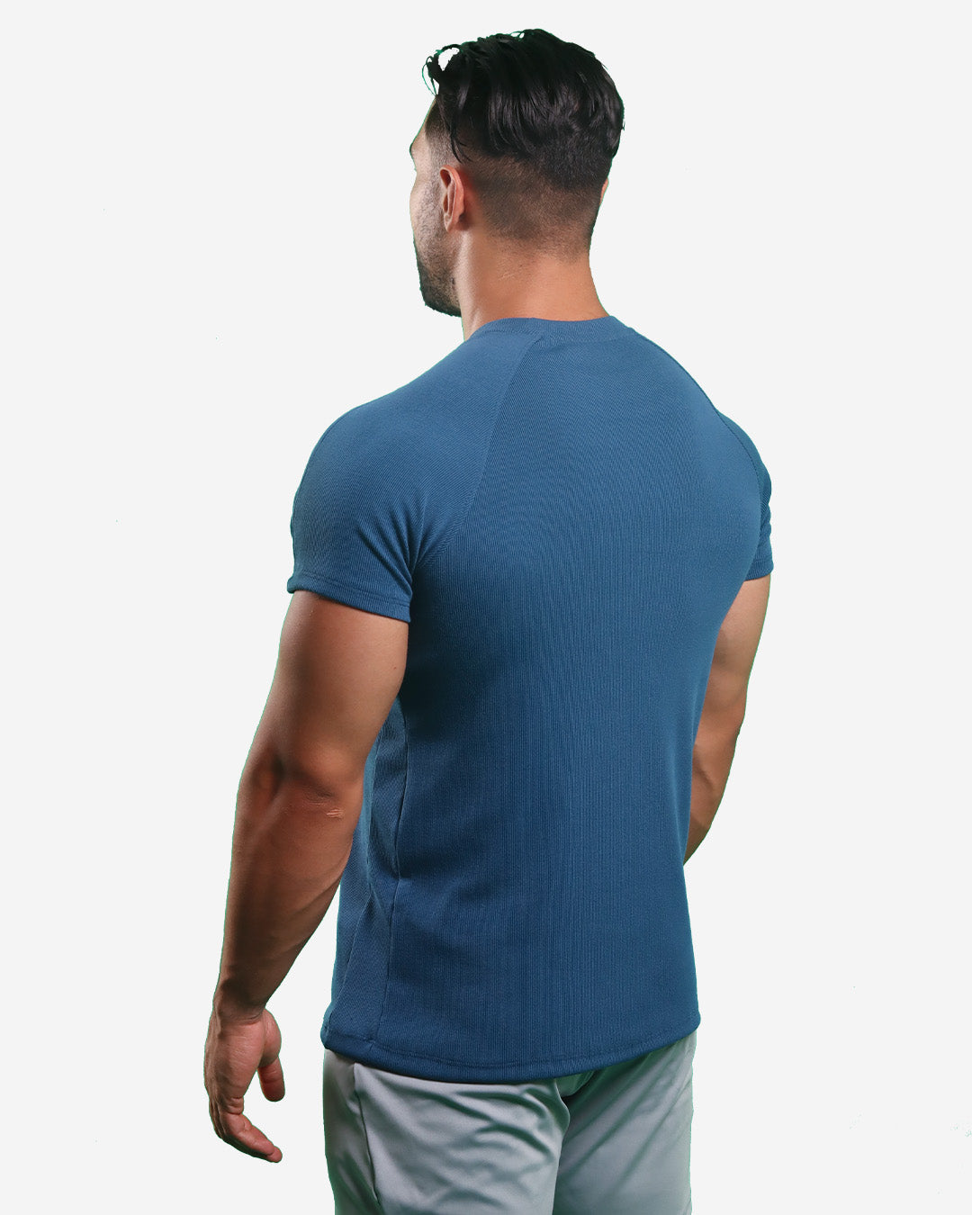 STEEL BLUE RIBTECH T-shirt