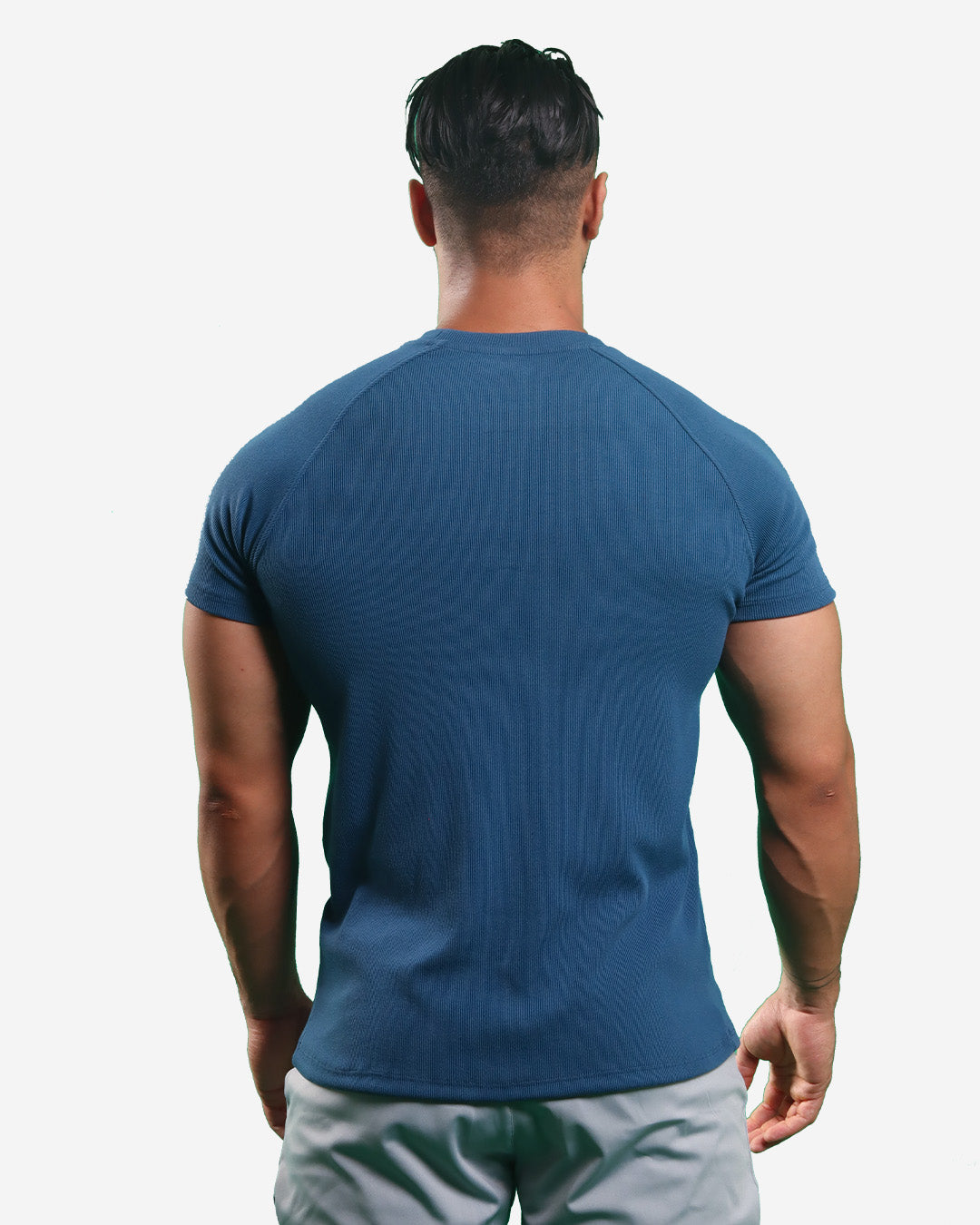 STEEL BLUE RIBTECH T-shirt