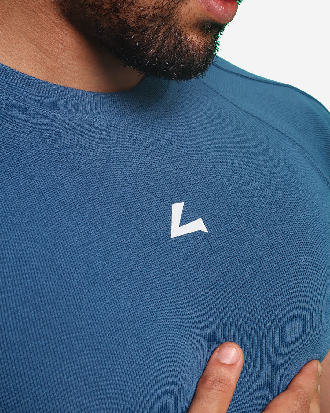 STEEL BLUE RIBTECH T-shirt