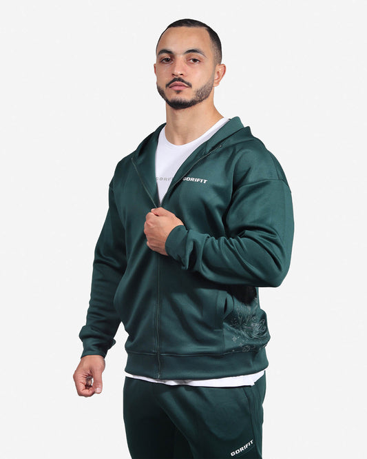 Eternal Flow Green hoodie