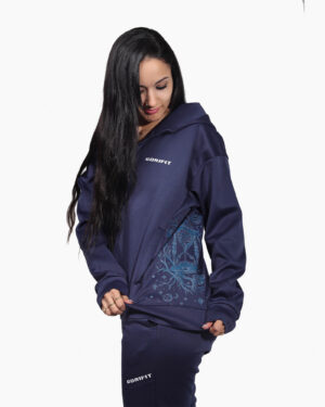 Eternal Flow blue Jacket - Image 4